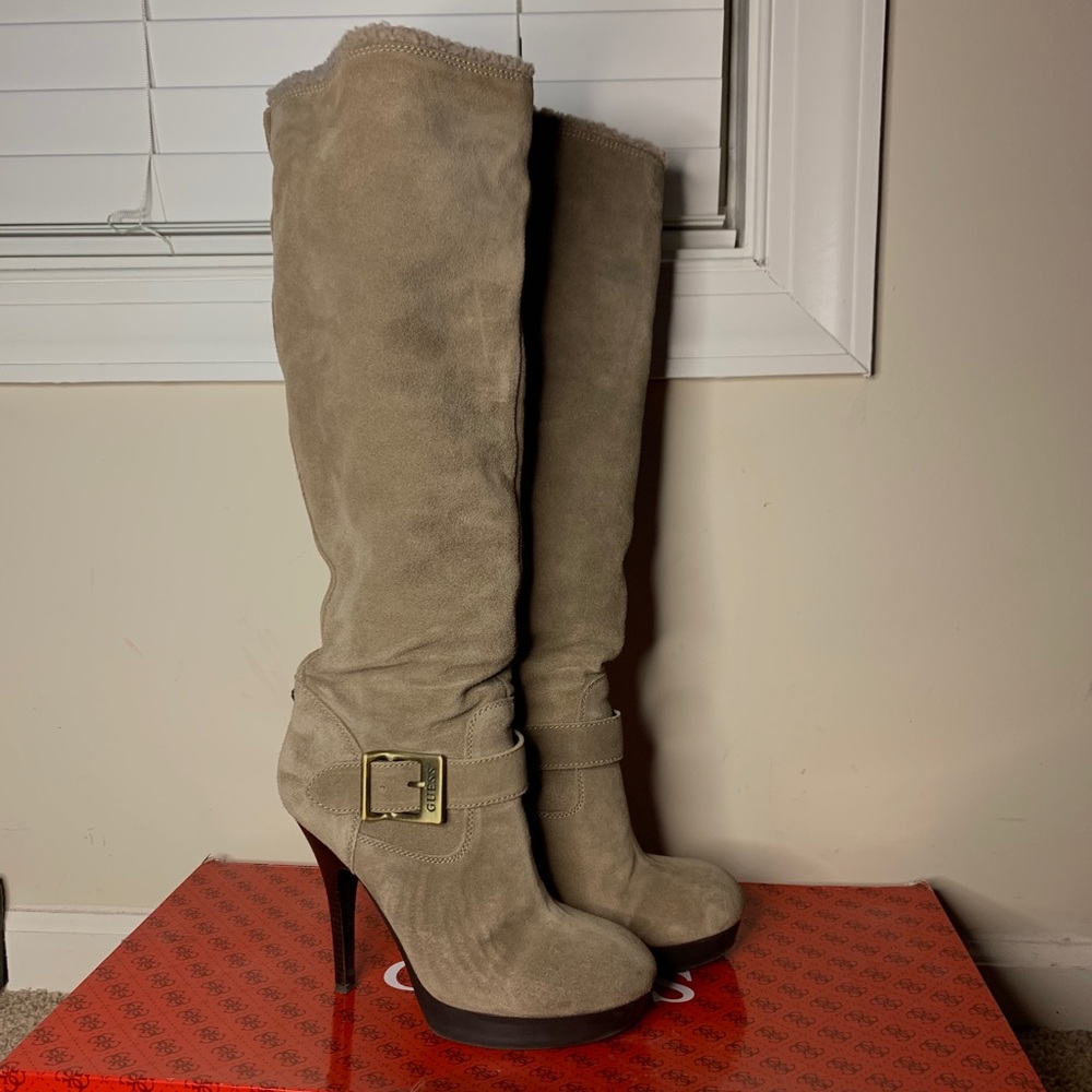 Guess Sherpa Lined Boots
